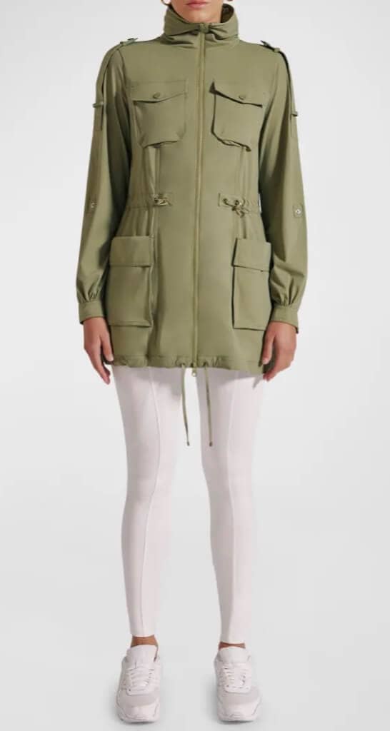 Blanc Noir Mastermind Anorak Jacket BLJ20600 Olive