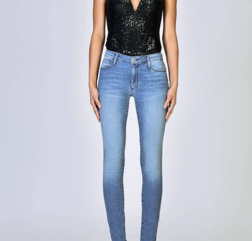 JUDE MID RISE SKINNY  Black Orchid Jeans BO291CSL