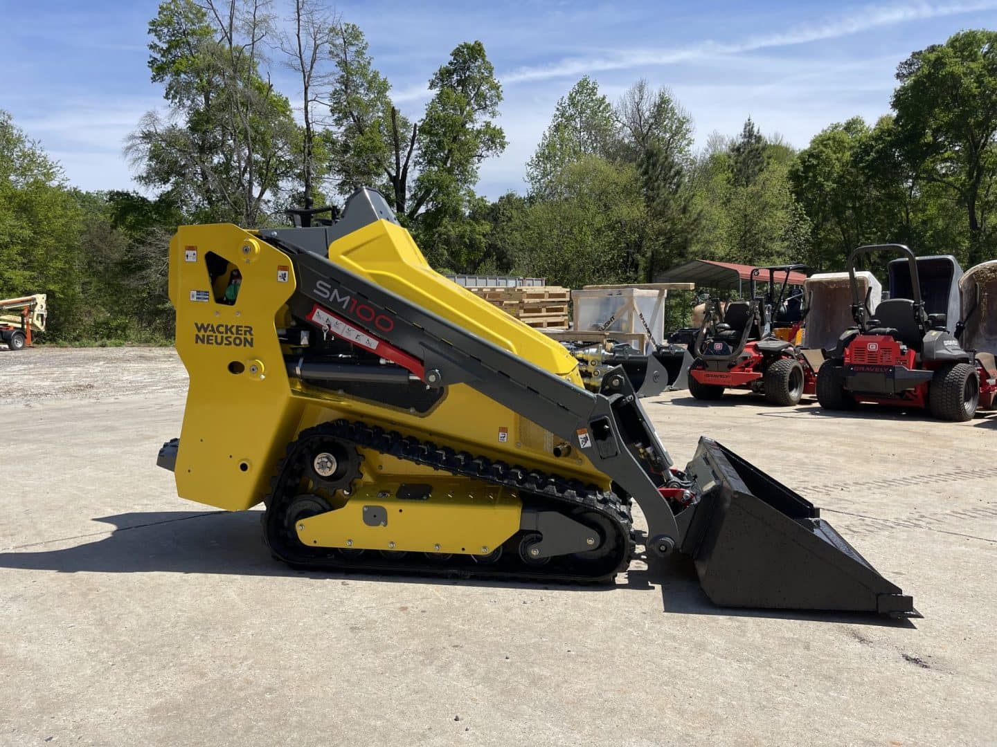 2023 Wacker Neuson SM100 Mini Skid Steer For Sale In Georgia