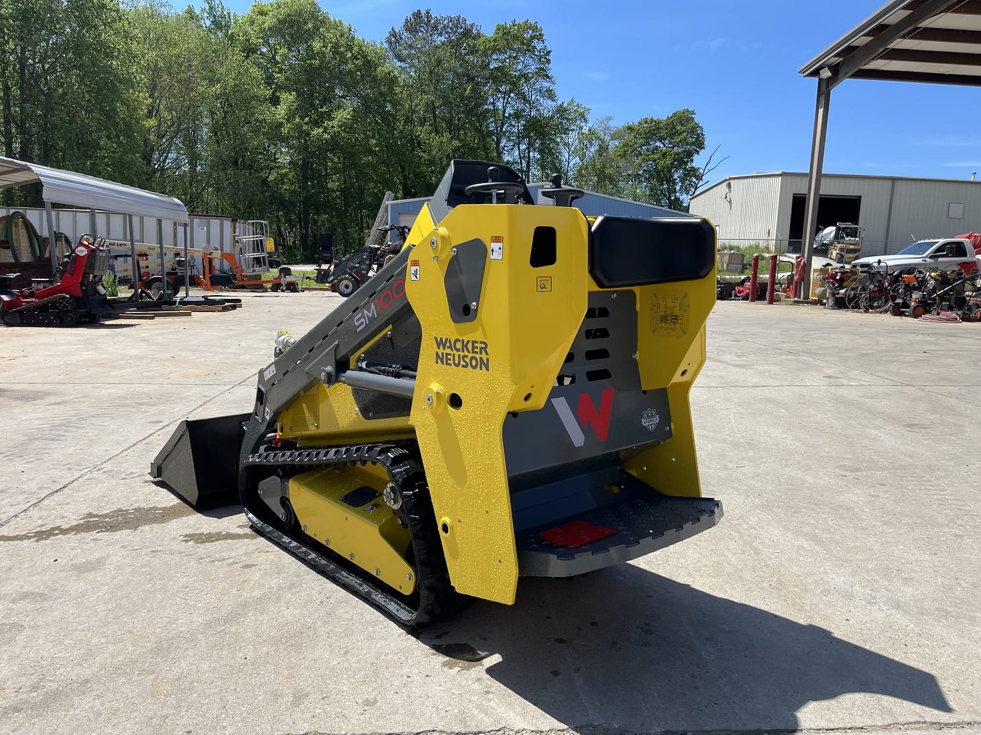 2023 Wacker Neuson SM100 Mini Skid Steer For Sale In Georgia