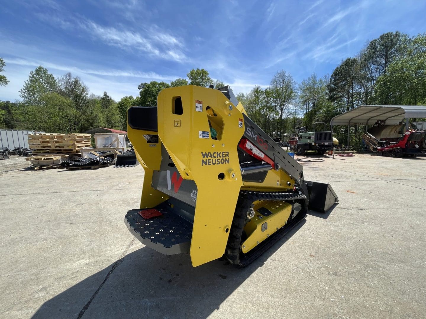 2023 Wacker Neuson SM100 Mini Skid Steer For Sale In Georgia