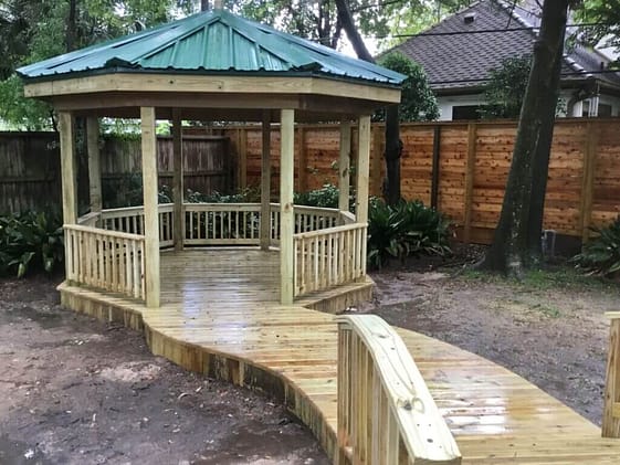 Wood Gazebo | Wood Deck Construction Company in Coldspring