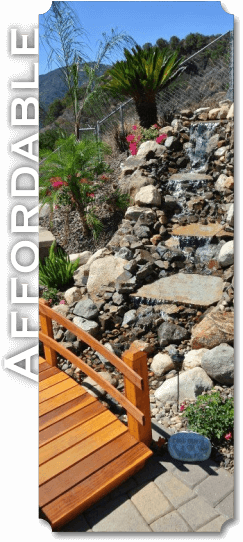Water Feature Design in Chino Hills CA