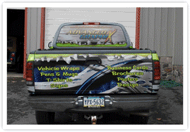 Box Trailer Logo Services Available in Chambersburg PA - Advanced Graphix