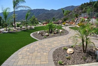 Image of pavers - Landscape design in the Inland Empire area