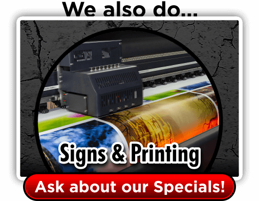 Full Services offered like dimensional Signs near Chambersburg PA