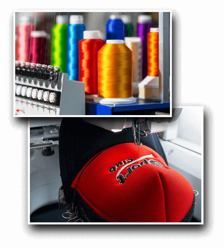 Click to Enlarge - Embroidered Baseball Caps Service in Lebanon KY