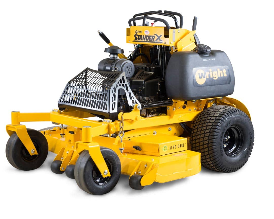 Wright stand up mower hot sale