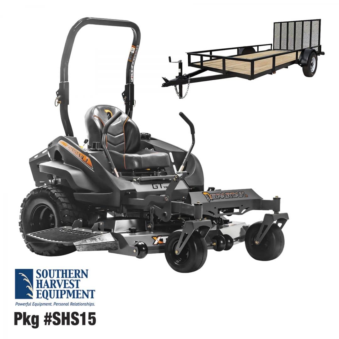 Spartan mower package outlet deals